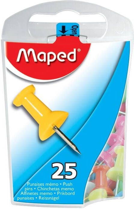 Maped Office Maped prikbordspelden ophangdoosje met 25 stuks