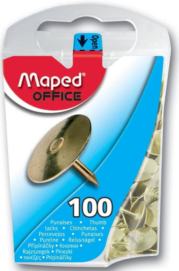 Maped Punaises messing 100 stuks