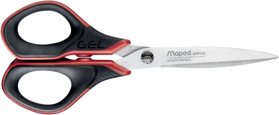 Maped Office Maped schaar Advanced Gel 17 cm zwart en rood