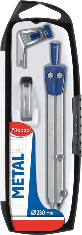 Maped passer Start 3delige passerdoos met 1 passer Start 1 universeel inzetstuk en 1 kokertje potloodst