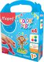 Maped vingerverf Color&apos;Peps Early Age doos van 4 potjes van 80 ml in geassorteerde kleuren - Thumbnail 1