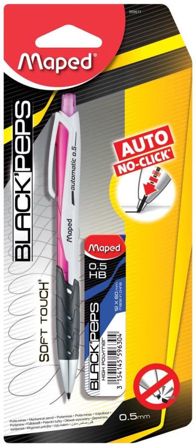 Maped vulpotlood Auto 0 5 mm + vulling op blister