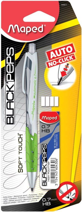 Maped vulpotlood Auto 0 7 mm + vulling op blister