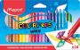 Maped waskrijt Color&apos;Peps Wax doos van 24 stuks in geassorteerde kleuren - Thumbnail 2