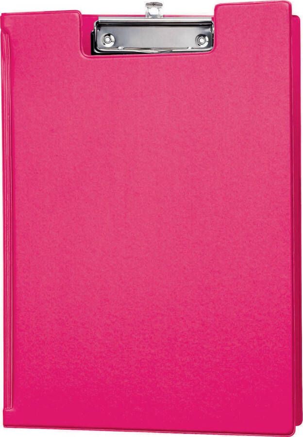Maul klembordmap met insteek binnenzijde A4 staand roze