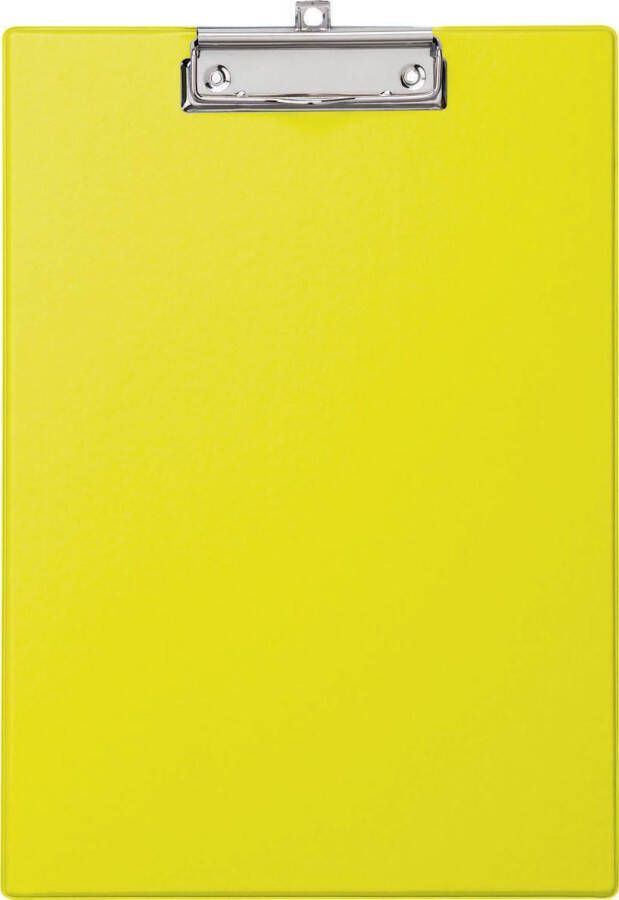 Maul klemplaat A4 staand geel