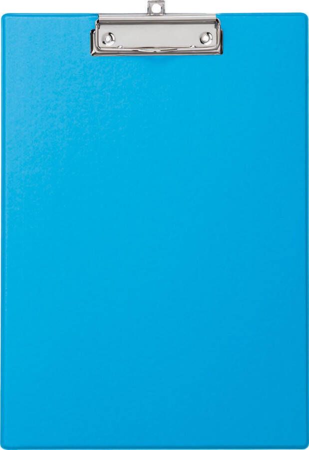Maul klemplaat A4 staand neon blauw
