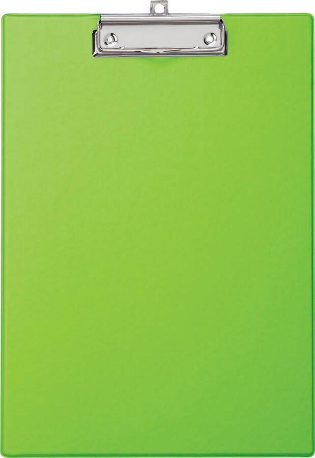 MAUL Klembord A4 staand PVC neon groen