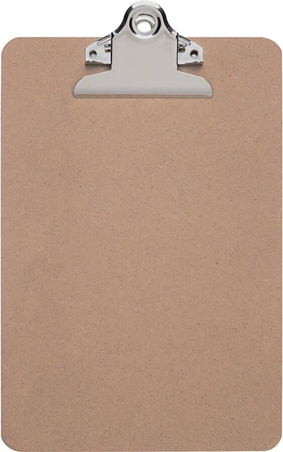 Maul klemplaat Classic hardboard karton A5 staand bruin