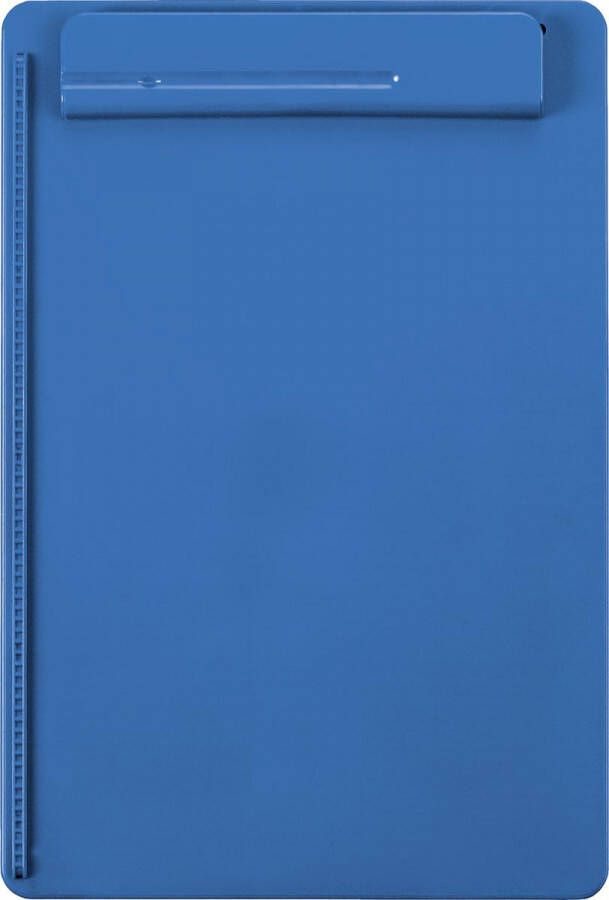 Maul klemplaat go uni uit 90% gerecycleerd kunststof voor ft A4 staand blauw