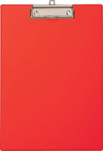 Maul Schrijfplaat A4 bekleed met folie rood