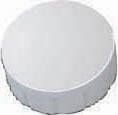 Maul magneet Solid 15 mm trekkracht 150 gr doos van 10 stuks wit