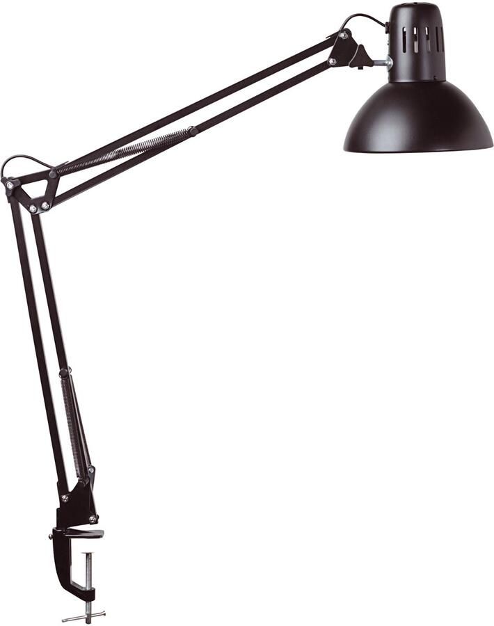 MAUL Bureaulamp Study tafelklem excl.LED lamp E27 zwart