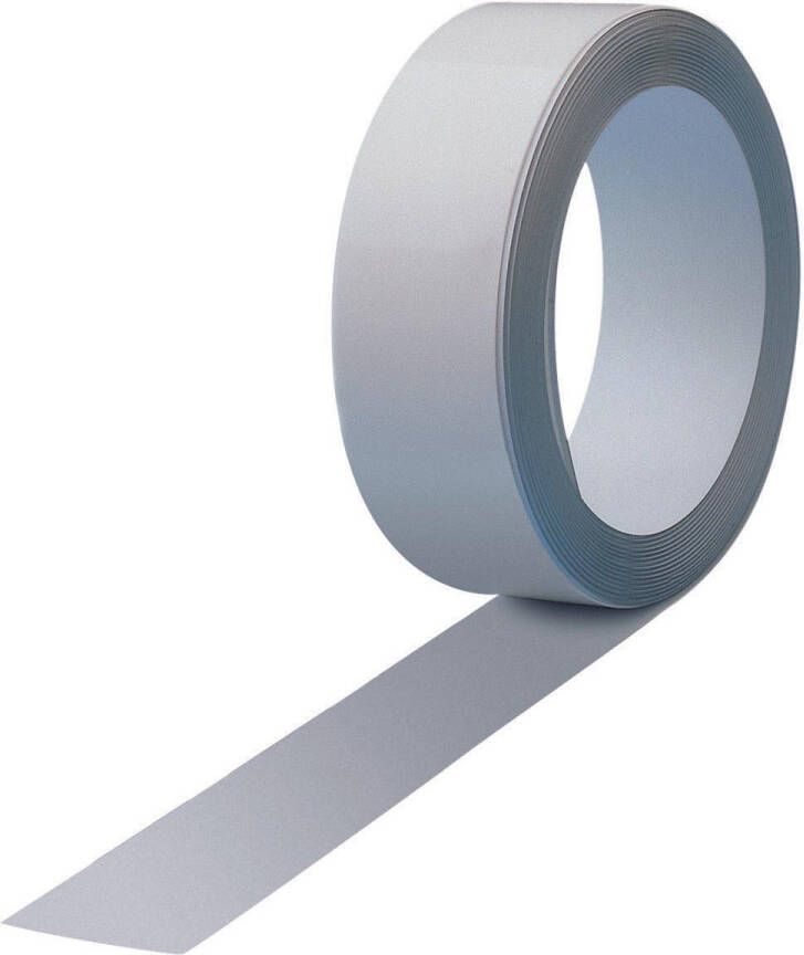 Maul metaalband Standaard lijst zelfklevend 2500x35cm wit op lengte te knippen