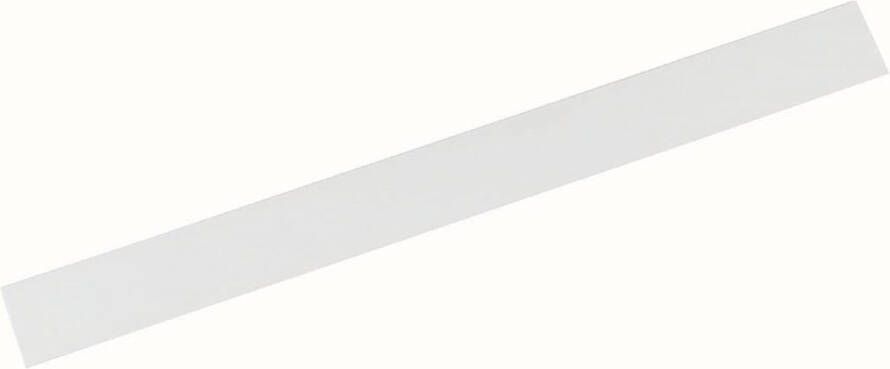Maul metaalstrip Standaard lijst zelfklevend 50X5cm wit