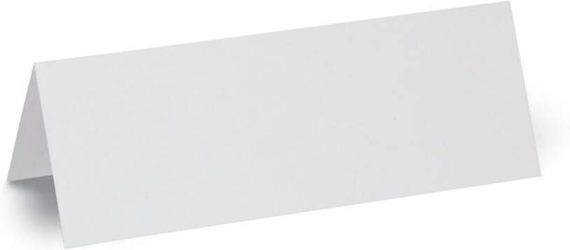 Maul naamkaarten ft 21 x 7 5 cm wit pak van 100 stuks