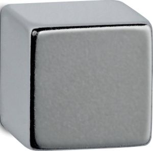 Maul neodymium kubusmagneet 20x20x20mm 20kg blister 1 voor glas- en whitebord