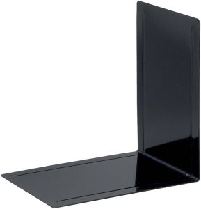 Maul ordner- boekensteun metaal 24X16x24cm zwart