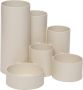 Maul tubo pennenbak 6 vaks Ø 15 x 12 5 cm voor 85% uit gerecycleerd PS wit - Thumbnail 2