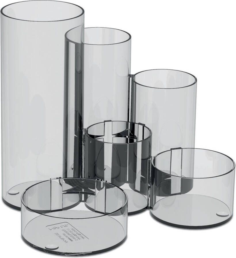Maul Pennenkoker Tubo helder transparant 6-vaks Ã15x12.5cm
