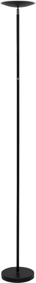 Maul vloerlamp LED Sphere op voet hoog 195cm warmwit licht dimbaar uplighter zwart