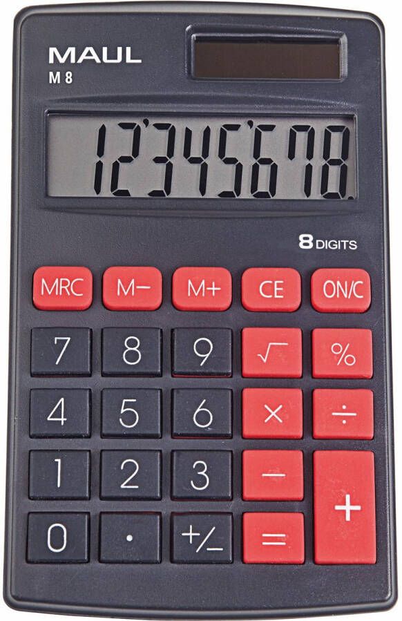 Maul zakrekenmachine M8 zwart