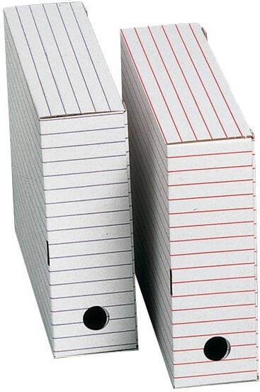 Merkloos Archiefdoos ft 31 x 24 5 x 8 5 cm (b x h x d) set van 2