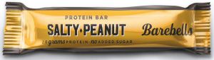 Merkloos Barebells snack Salty Peanut reep van 55 g pak van 12 stuks