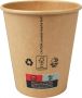 Conpax Beker uit karton (altijd koffie) 250 ml diameter 90 mm pak van 50 stuks - Thumbnail 1