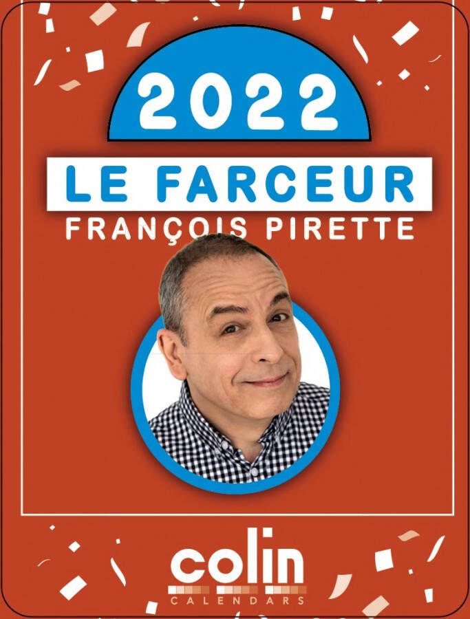 Merkloos Dagblokkalender Le Farceur François Pirette 2022