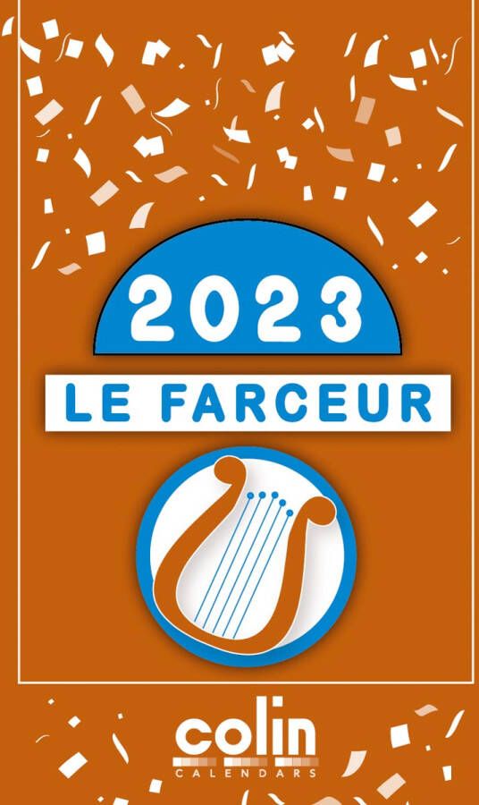 Merkloos Dagblokkalender Le Farceur François Pirette 2024