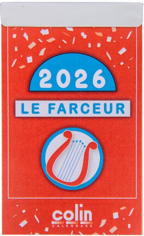 Merkloos Dagblokkalender Le Farceur FranÃ§ois Pirette 2022