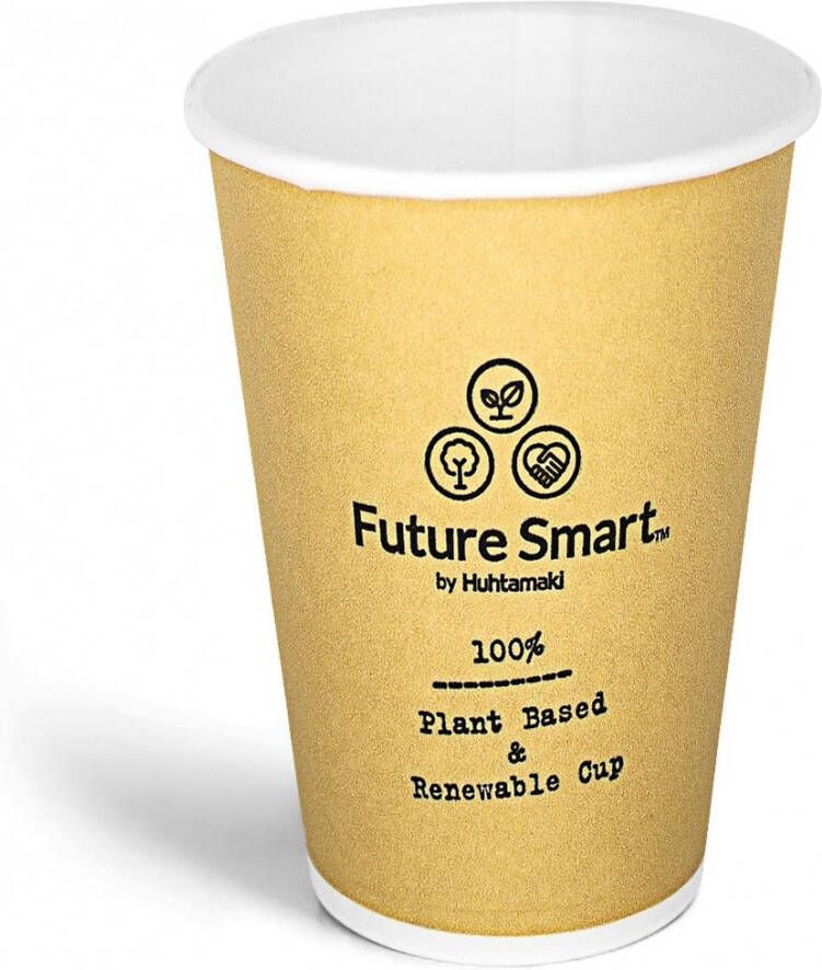 Merkloos Drinkbeker Future Smart uit karton 180 ml diameter 70 3 mm pak van 100 stuks