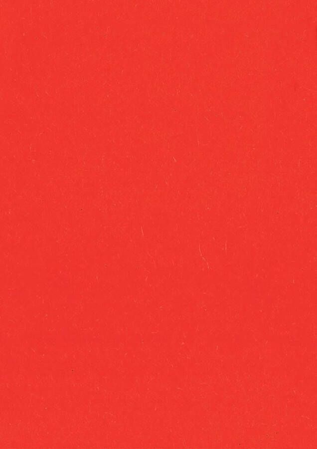 Merkloos Gekleurd tekenpapier 120 g ft 21 x 29 7 A4 rood pak van 500 vel