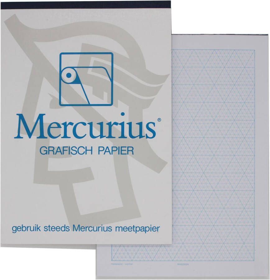 Mercurius isometrisch grafisch papier 50 vel ft A3
