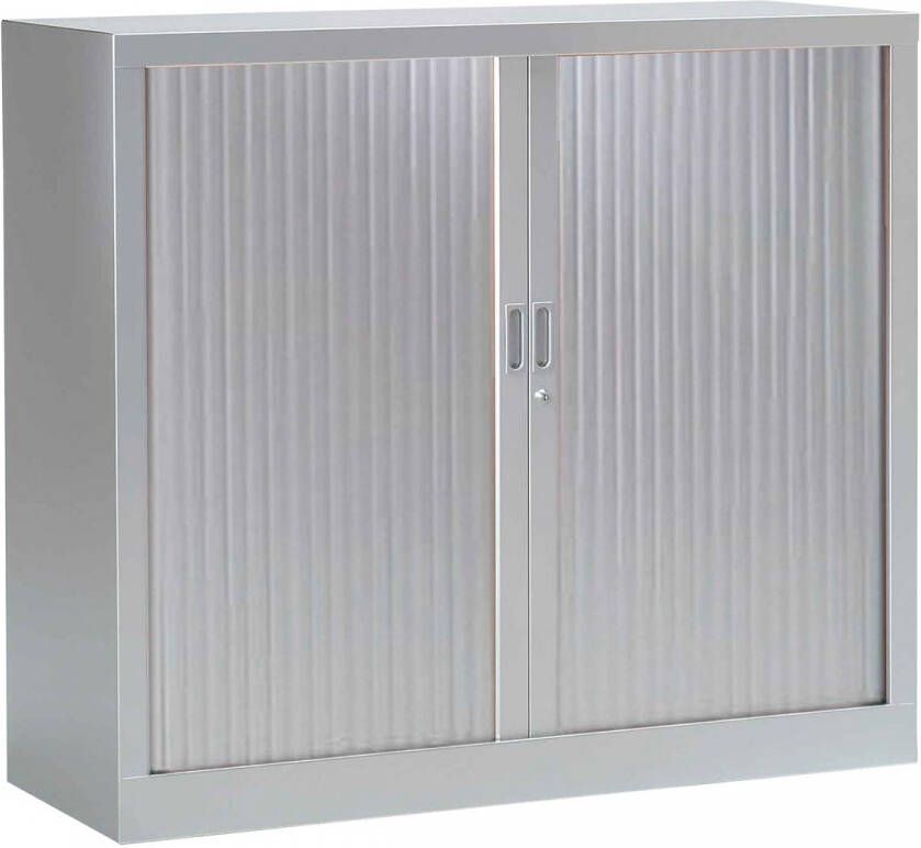 Merkloos Roldeurkast, ft 100 x 120 x 43 cm, aluminium online kopen