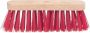 Merkloos Schuurborstel met PVC haren uit ongelakt hout 29 cm - Thumbnail 2