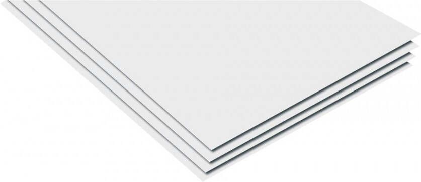 Merkloos Tekenpapier 120 g m² ft 21 x 29 7 cm (A4)