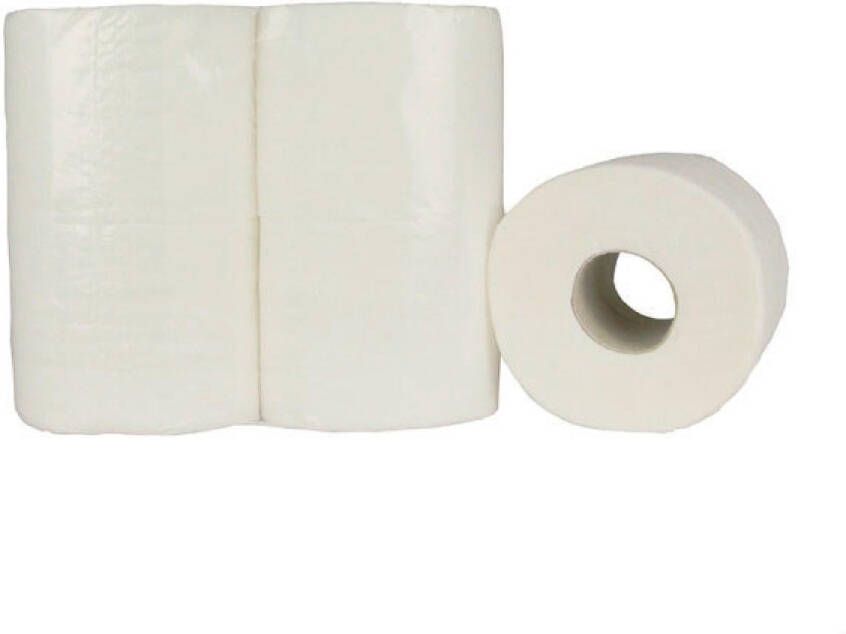 Merkloos Toiletpapier 2-laags 400 vel pak van 10 x 4 rollen