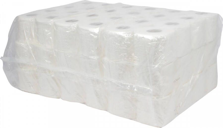 Merkloos Toiletpapier 3-laags 250 vellen pak van 72 rollen