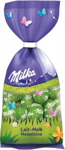 Milka zakje met eitjes melk hazelnootjes 100 gr