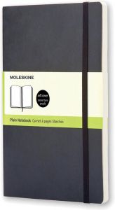 Moleskine notitieboek ft 9 x 14 cm effen soepele cover 192 bladzijden zwart