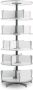 Moll klasseerzuil Multifile 5 verdiepingen hoogte 195 cm voor maximum 120 ordners wit - Thumbnail 1