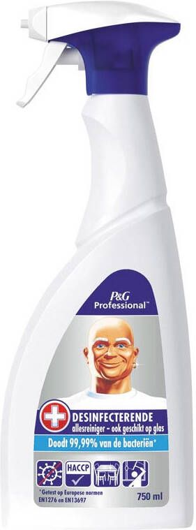 Mr. Proper desinfecterende allesreiniger spray van 750 ml