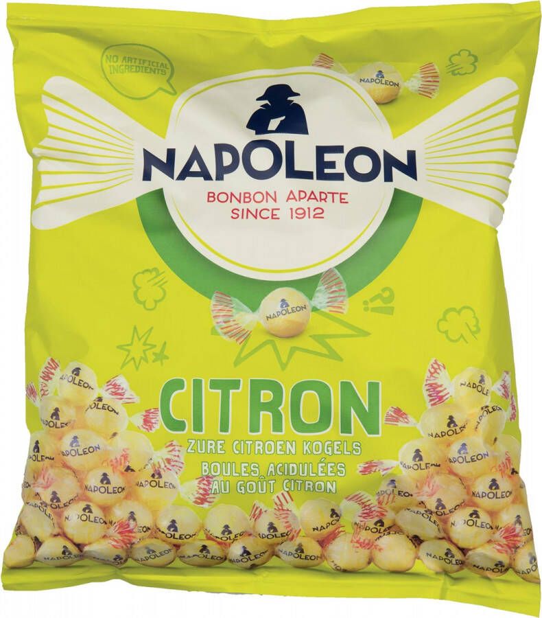 Napoleon snoepjes citroen zak van 1 kg
