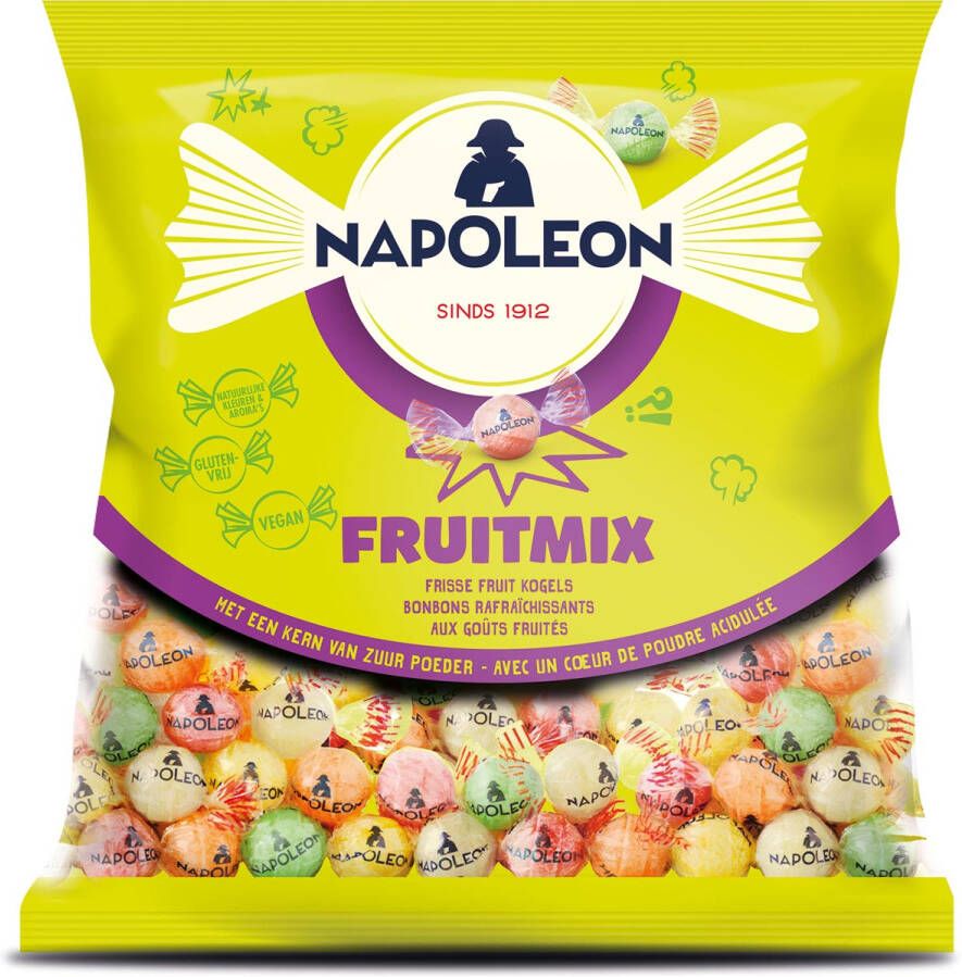 Napoleon snoepjes fruitmix zak van 1 kg