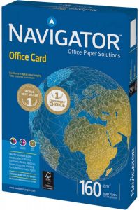Navigator Office Card presentatiepapier ft A4 160 g pak van 250 vel
