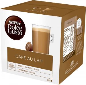 Nescafé Dolce Gusto koffiecapsules Café au lait pak van 16 stuks