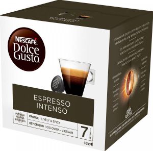 Nescafé Dolce Gusto koffiecapsules Espresso Intenso pak van 16 stuks
