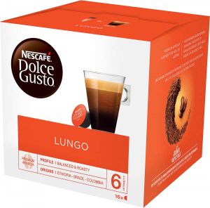 Nescafé Dolce Gusto koffiecapsules Lungo pak van 16 stuks